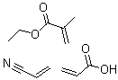 CAS#: 24981-02-0， 2-Methyl-2-Propenoic Acid Ethyl Ester Polymer With 2-Propenenitrile And 2-Propenoic Acid