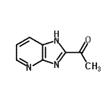 CAS 登录号：250651-53-7， 1-(1H-咪唑并[4,5-b]吡啶-2-基)乙酮