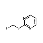 CAS 登录号：250690-55-2， 2-[(氟甲基)硫基]嘧啶