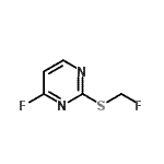 CAS#: 250690-60-9， 4-Fluoro-2-[(Fluoromethyl)Sulfanyl]Pyrimidine