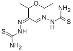 CAS 登录号：2507-91-7， [[(1E)-1-(硫代氨基甲酰肼亚基)-3-乙氧基丁烷-2-亚基]氨基]硫脲