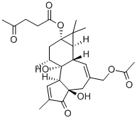 CAS#: 25090-72-6， 12-Deoxyphorbol 13-Angelate 20-Acetate