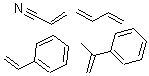 CAS#: 25120-20-1， 2-Propenenitrile, Polymer With 1,3-Butadiene, Ethenylbenzene And (1-Methylethenyl)Benzene