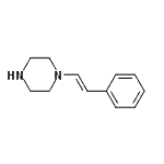 CAS#: 251369-16-1， 1-[(E)-2-Phenylvinyl]Piperazine