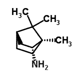 CAS 登录号：251576-26-8， (2R,4S)-1,7,7-三甲基双环[2.2.1]庚烷-2-胺