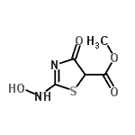 CAS 登录号：251577-81-8， 甲基2-(羟基氨基)-4-氧代-4,5-二氢-1,3-噻唑-5-羧酸酯