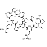 CAS 登录号：251634-21-6， L-谷氨酰胺酰-L-缬氨酰-L-脯氨酰-L-丝氨酰-L-精氨酰-L-脯氨酰-L-天冬氨酰胺酰-L-精氨酰-L-丙氨酰-L-脯氨酸