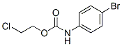 结构式 CAS# 25203-37-6, 2-氯乙基 N-(4-溴苯基)氨基甲酸酯