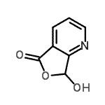 CAS 登录号：252289-75-1， 7-羟基呋喃并[3,4-b]吡啶-5(7H)-酮