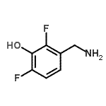 CAS 登录号：252664-91-8， 3-(氨基甲基)-2,6-二氟苯酚