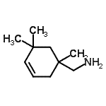 CAS 登录号：252921-82-7， 1-(1,5,5-三甲基-3-环己烯-1-基)甲胺