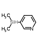 CAS 登录号：252974-70-2， 3-(二甲基硅烷基)吡啶