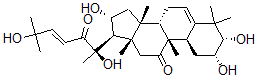 CAS 登录号：25383-23-7， (10alpha)-2alpha,3alpha,16alpha,20,25-五羟基-9beta-甲基-19-去甲羊毛甾-5,23-二烯-11,22-二酮