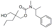 CAS 登录号：25384-40-1， 2-甲基-2-丙基-1,3-丙烷二醇 1-[N-甲基-N-(2-苯基-1-甲基乙基)氨基甲酸酯]