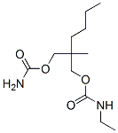 CAS 登录号：25385-01-7， N-乙基氨基甲酸 2-(氨基甲酰氧基甲基)-2-甲基己基酯