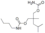 CAS 登录号：25385-12-0， N-丁基氨基甲酸 2-(氨基甲酰氧基甲基)-2,4-二甲基戊基酯