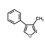 CAS 登录号：25388-20-9， 3-甲基-4-苯基-1,2-恶唑