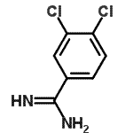 CAS 登录号：25412-64-0， 3,4-二氯苯甲脒