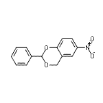 CAS 登录号：25466-96-0， 6-硝基-2-苯基-4H-1,3-苯并二氧杂环己烷