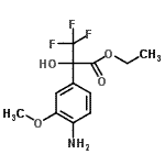 CAS 登录号：254732-50-8， 乙基2-(4-氨基-3-甲氧基苯基)-3,3,3-三氟-2-羟基丙酸酯