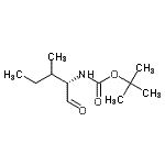 CAS#: 254888-05-6， 2-Methyl-2-Propanyl [(2S,3R)-3-Methyl-1-Oxo-2-Pentanyl]Carbamate