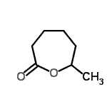 CAS 登录号：2549-59-9， 7-甲基-2-氧杂环庚烷酮