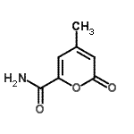 CAS 登录号：254982-62-2， 4-甲基-2-氧代-2H-吡喃-6-甲酰胺