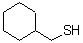 CAS 登录号：2550-37-0， 环己基甲硫醇
