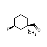 CAS 登录号：256234-81-8， (1R,3S)-3-氟-1-甲基环己烷甲醛