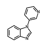 CAS 登录号：25660-38-2， 1-(3-吡啶基)-1H-苯并咪唑
