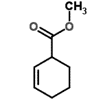 CAS 登录号：25662-37-7， 甲基2-环己烯-1-羧酸酯