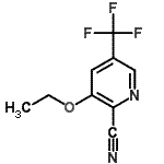 CAS#: 256658-17-0， 3-Ethoxy-5-(Trifluoromethyl)-2-Pyridinecarbonitrile