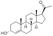 CAS 登录号：25680-68-6， 4-孕烯-3alpha-醇-20-酮