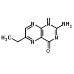 CAS 登录号：25716-32-9， 2-氨基-6-乙基-4(1H)-蝶啶酮