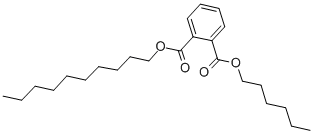 CAS 登录号：25724-58-7， 癸基己基邻苯二甲酸酯