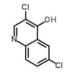 CAS 登录号：25771-83-9， 3,6-二氯-4-喹啉醇