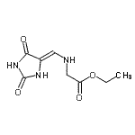 CAS 登录号：258521-63-0， 乙基N-[(Z)-(2,5-二氧代-4-咪唑烷基亚基)甲基]甘氨酸酯