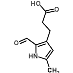 CAS#: 258831-99-1， 3-(2-Formyl-5-Methyl-1H-Pyrrol-3-Yl)Propanoic Acid