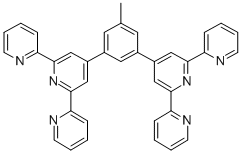 CAS#: 258834-70-7， 4',4''''-(5-Methyl-1,3-Phenylene)Bis-2,2':6',2''-Terpyridine