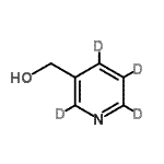 CAS#: 258854-74-9， (<Sup>2</Sup>H<Sub>4</Sub>)-3-Pyridinylmethanol