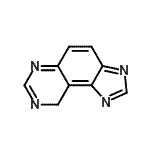 CAS 登录号：25886-04-8， 9H-咪唑并[4,5-f]喹唑啉