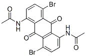 CAS 登录号：25907-77-1， N,N'-(4,8-二溴-9,10-二氢-9,10-二氧代-1,5-蒽-二基)二乙酰胺