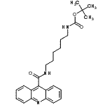 CAS#: 259222-02-1， 2-Methyl-2-Propanyl {6-[(9-Acridinylcarbonyl)Amino]Hexyl}Carbamate