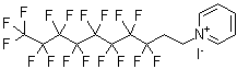 CAS 登录号：25935-14-2， 1-(3,3,4,4,5,5,6,6,7,7,8,8,9,9,10,10,10-十七氟癸基)吡啶鎓碘化物