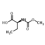CAS#: 259874-14-1， (2S)-2-[(Methoxycarbonyl)Amino]Butanoic Acid