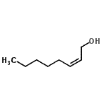 CAS 登录号：26001-58-1， (2Z)-2-辛烯-1-醇