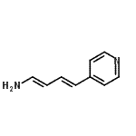 CAS#: 260246-58-0， (1E,3E)-4-(4-Pyridinyl)-1,3-Butadien-1-Amine
