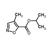 CAS#: 261350-52-1， Isopropyl 4-Methyl-1,2-Oxazole-5-Carboxylate