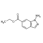 CAS 登录号：261614-60-2， 乙基1-氨基-1H-吲唑-6-羧酸酯