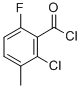 结构式 CAS# 261762-81-6, 6-氯-2-氟-3-甲基苯甲酰氯